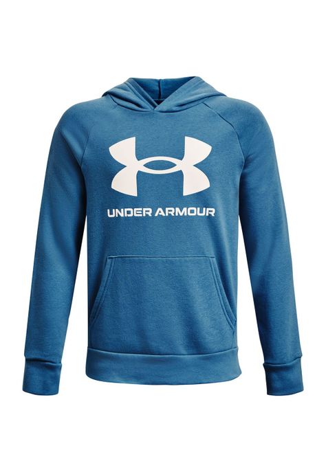Polerón UA Rival Fleece para niño Azul-0