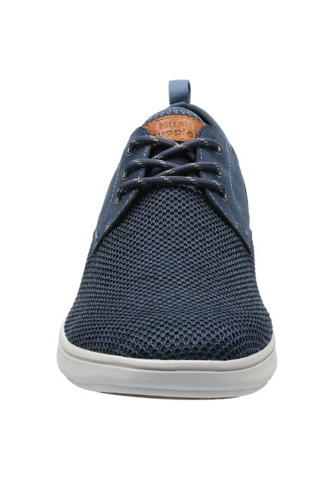 Zapatilla Cuero Hombre Port Azul-2