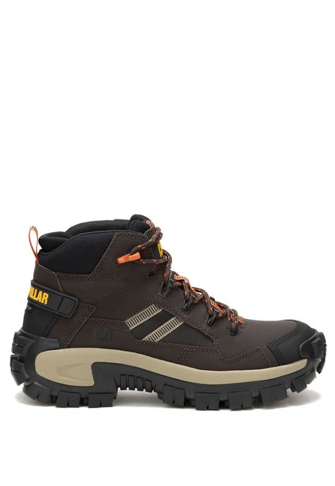 Bota cuero Invader Mid Vent Ct Café Hombre-1