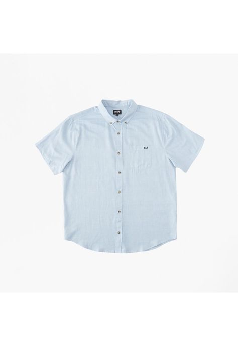 Camisa M/C Hombre All Day M Wvtp Celeste-6