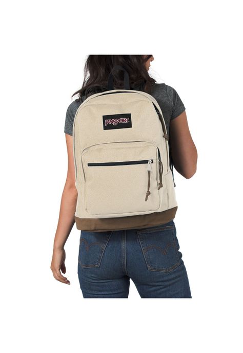 Mochila Right Pack Soft Tan Jansport-1