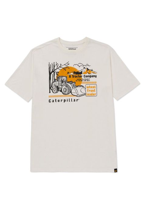Polera Casual Equipment Graphic 3 Hombre Blanca-4