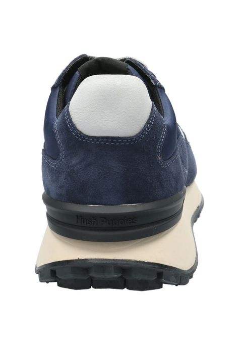Zapatilla Cuero Hombre Gante Azul-6