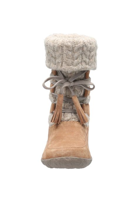 Bota Cuero Mujer New Tahoe Café Claro-3