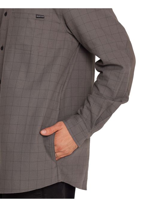 Camisa Manga Larga Hombre Gris-7