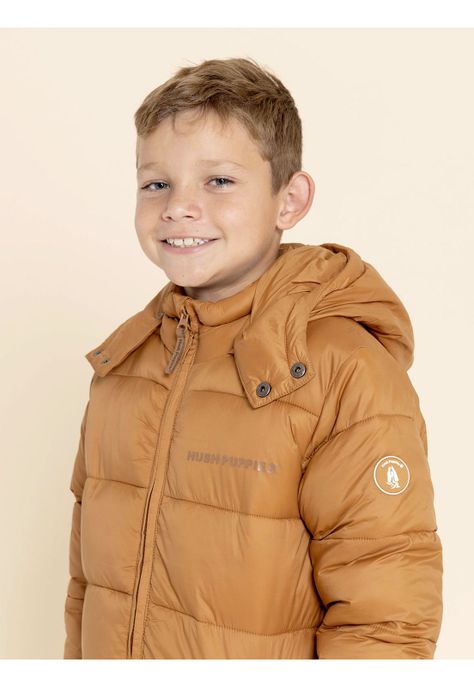 Parka Campo Niño Café-3