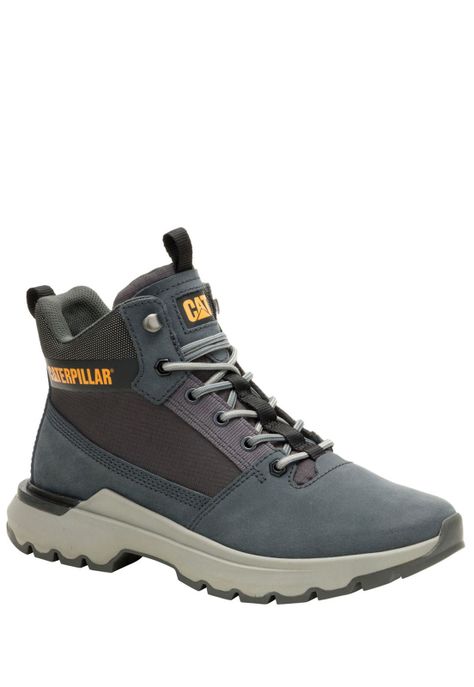 Zapatila Con Caña Hombre Colorado Sneaker Gris-0