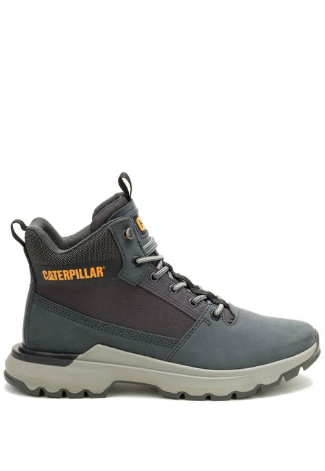 Zapatila Con Caña Hombre Colorado Sneaker Gris-1