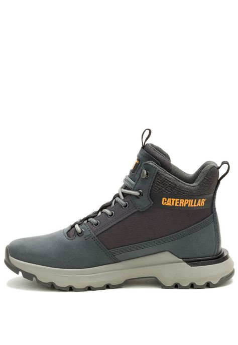 Zapatila Con Caña Hombre Colorado Sneaker Gris-3