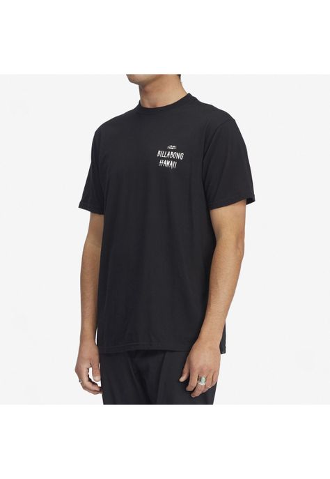 Polera M/C Hombre Kamea Hidden Wave Negro-1