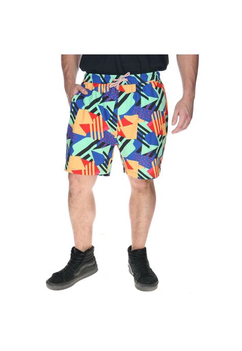 Traje De Baño Hombre Stomp Azul-5