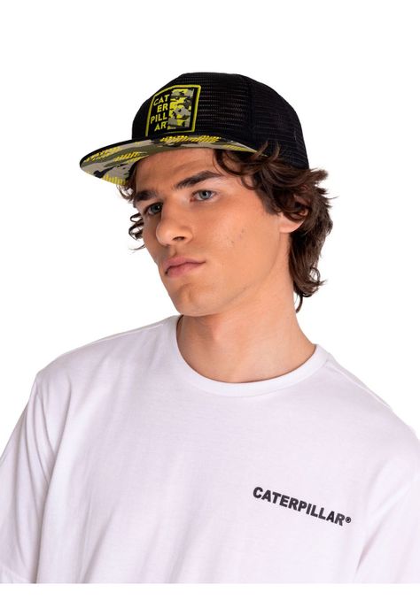 Jockey Negro 6 Panel Mesh Trucker Hombre-0