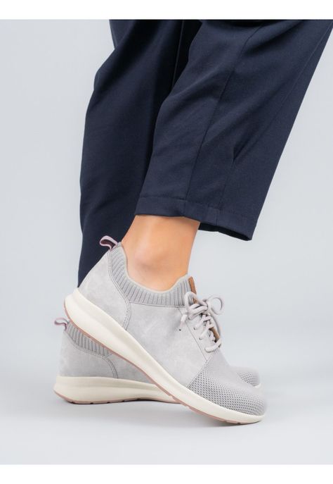 Zapatilla Mujer Spinal Knit Gris-4