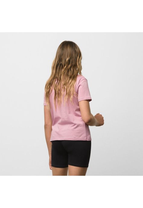 Polera M/C Niño GR FLYING V CREW GIRLS Morada-2