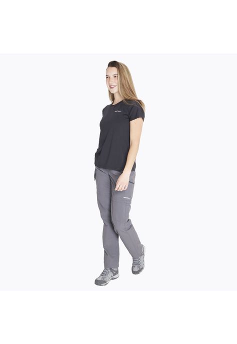Polera M/C Sport Tee Negro Mujer-7