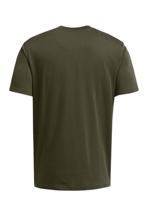 Polera manga crta Heavyweight hombre Verde-1