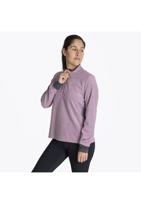 Polar Mujer Flux 1/4 Zip Rosa-1