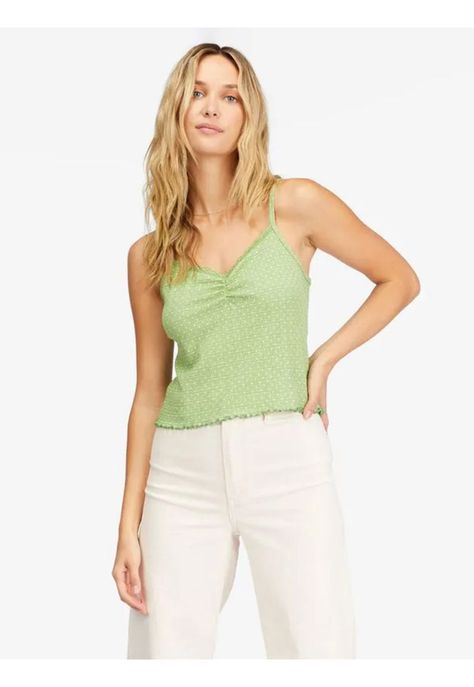 Polera S/M Little Lace J Kttp Verde Mujer-0