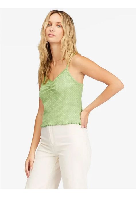 Polera S/M Little Lace J Kttp Verde Mujer-1