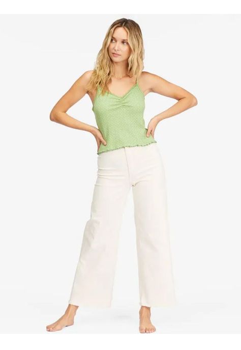 Polera S/M Little Lace J Kttp Verde Mujer-3