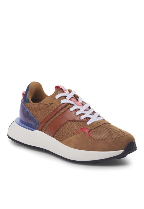 Zapatilla Mujer Tiasa Café -1