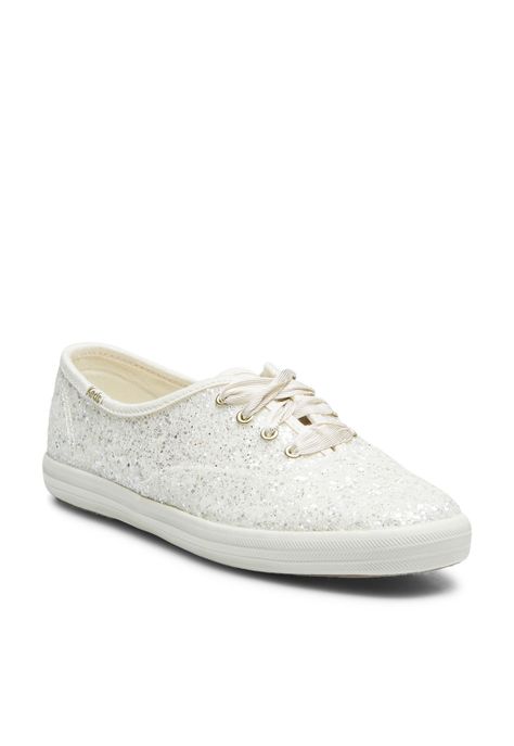 Zapatilla Casual Mujer Champion Glitter Crema-3