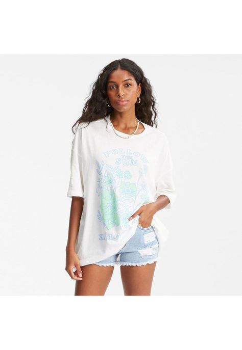 Polera M/C Mujer In The Garden Blanco-0