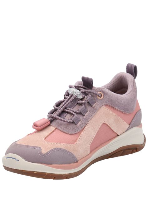 Zapatilla Cuero Niña Fastland Rosado-4