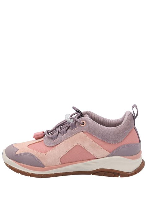 Zapatilla Cuero Niña Fastland Rosado-5