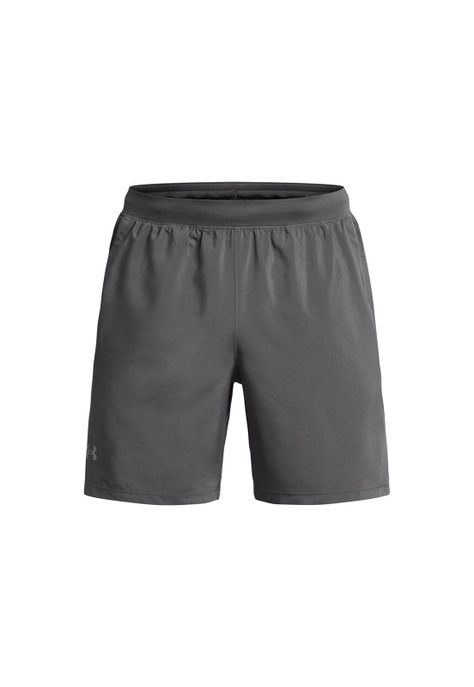 Shorts UA Launch de 7" para hombre Gris-0