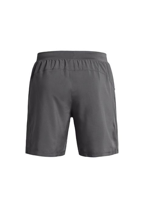 Shorts UA Launch de 7" para hombre Gris-1