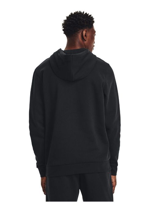 Polerón UA Essential Negro para hombre-4