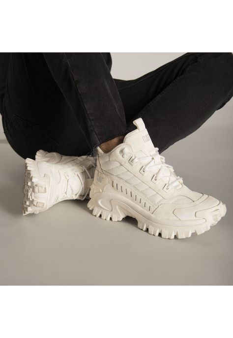 Zapatilla Cuero Unisex Intruder Mid Blanco-1