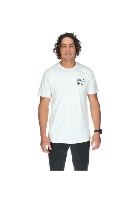Polera M/C Hombre Desert Trail Ss Blanco-0