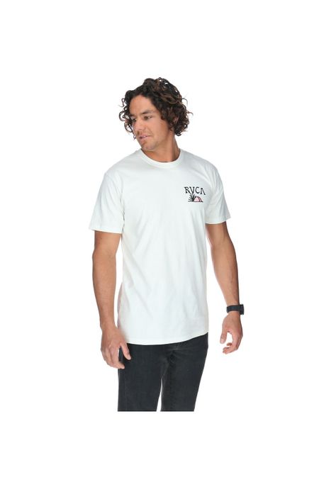 Polera M/C Hombre Desert Trail Ss Blanco-3