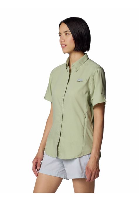 Blusa Manga Larga Mujer Tamiami Ii Verde-1