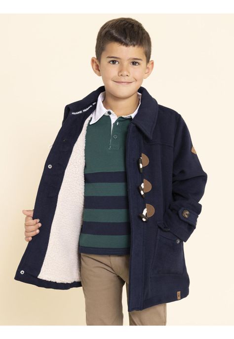 Chaqueta Montgomery Niño Azul-4