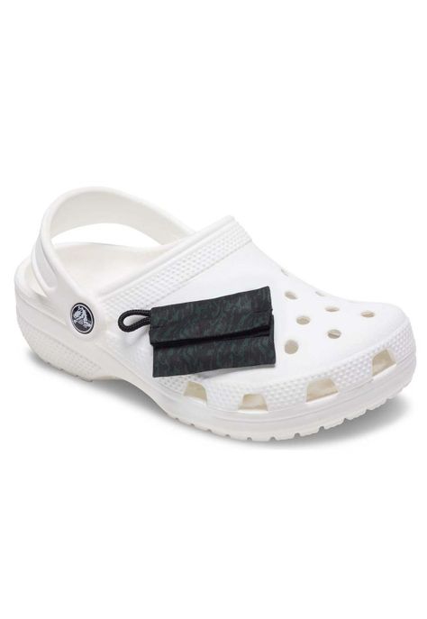Jibbitz Crocs Bolsito Estampado Militar Negro-1