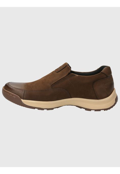 Slip On Cuero Hombre Consin Café-5
