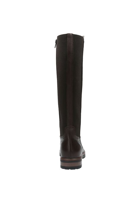 Bota Cuero Mujer Edra Café-6
