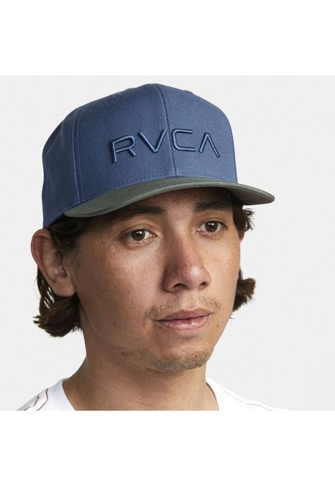 Jockey Hombre Rvca T Snap Ii M Hat Azul-3