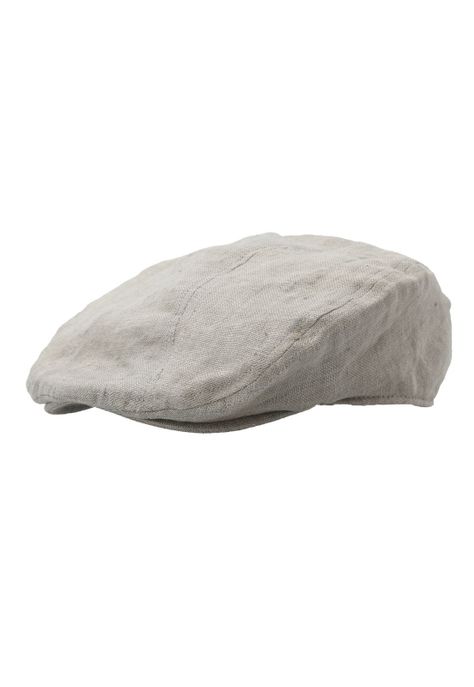 Gorro Lino Organico Gris Linen Hatton Hombre-0
