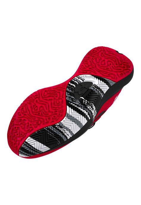 Zapato Basket Unisex Ua Lockdown 6 Rojo-3