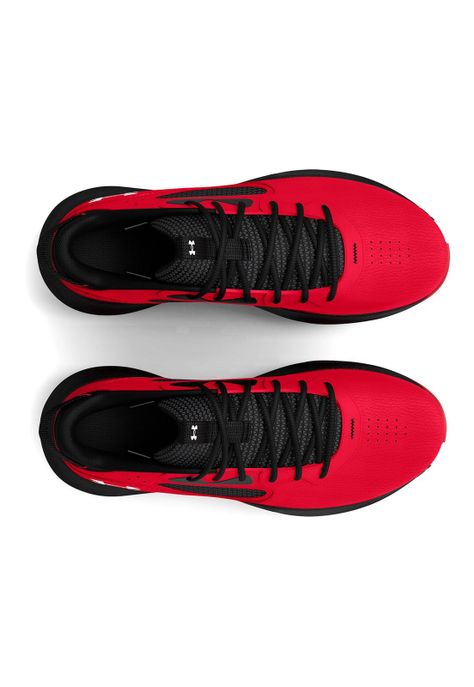 Zapato Basket Unisex Ua Lockdown 6 Rojo-4