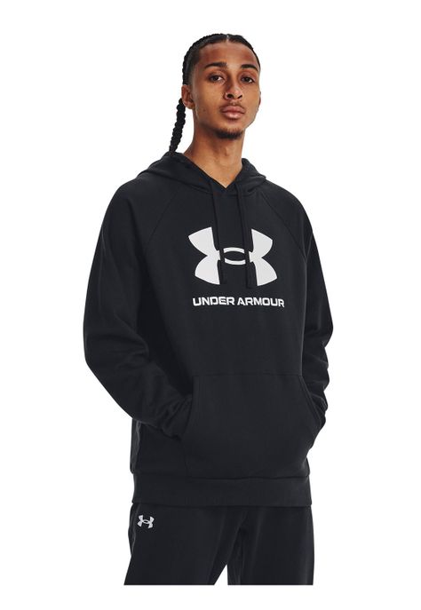 Polerón UA Rival para hombre Negro-3