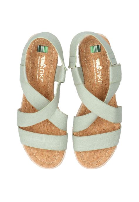 Sandalia Mujer Pita Verde-8