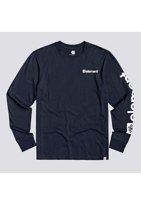 Polera M/L Hombre Joint Azul Marino-3