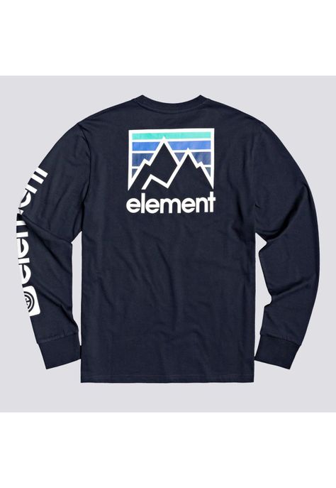 Polera M/L Hombre Joint Azul Marino-4
