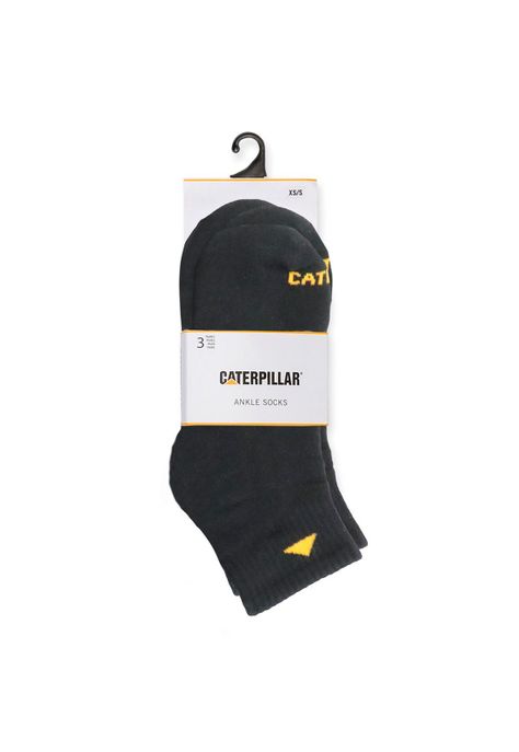 Calcetin Negro Cat Basics Ankle SoUnisex-1