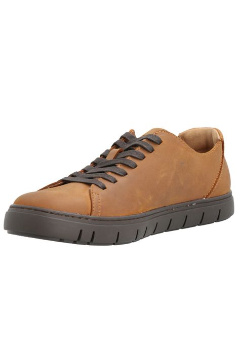 Zapatilla Cuero Hombre Posselt Café -3